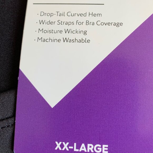 ๐ฑ 5 for $10. MEMBERS MARK ACTIVE SCOOP NECK TANK TOP SIZE XXLARGE NWT - Picture 6 of 6